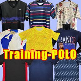 2024 Maillots de voetbal Franse voetbalshirts 2023 Benzema mbappe griezmann pogba 24 23 Francia kimpembe fekir kante polo training voetbal shirts keeper