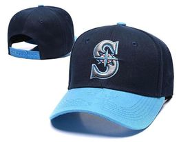 2022 Mariners S Brief Baseball Caps Gorras Voor Mannen Vrouwen Mode Hip Hop Bone Merk Hoed Zomer Zon Pet Snapback hoeden H36709649