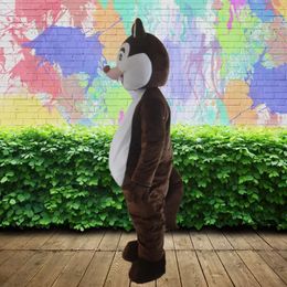 2022 Mascotte Kostuums Squirrel Mascotte Kostuum Props Anime Personages Stage Performance Doll Clothes Squirrel Halloween Arty Masquerade Shows