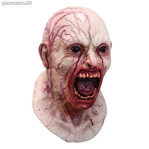 2022 Masker Horror Hoofddeksels Halloween Horror Masker Maskerade Gruwelijke Griezelige Scary Party Props Cosplay Accessoires L230704