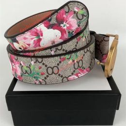 2022 hommes Designers ceintures lettre boucle femmes mode ceinture de haute qualité en cuir véritable ceinture luxe largeur 3.8 cm avec boîte