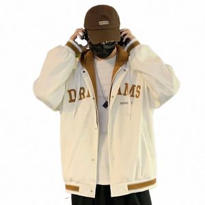 2022 Mannen Baseball Jas Unisex Buitenste Streetwear Baseball Jas Met Capuchon Fi Merk Heren Kleding Hip Hop Heren Jassen 3XL 66F3 #