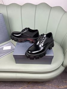 Zapatos de vestir de fiesta de negocios de diseñador para hombre 2022, zapatos formales transpirables elegantes de marca con cordones, zapatos Oxford con plataforma de cuero genuino, talla 38-45