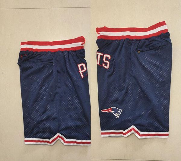 2022 Pantalon de short cousu de football pour hommes avec taille élastique en taille S- 2XL Style vintage Bleu NE Couleur Lettres d'entraînement de football Shorts Mix Order ne