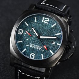 Montre à Quartz de luxe pour hommes, mode d'affaires exquise, multifonction, temps lumineux, calendrier, ceinture