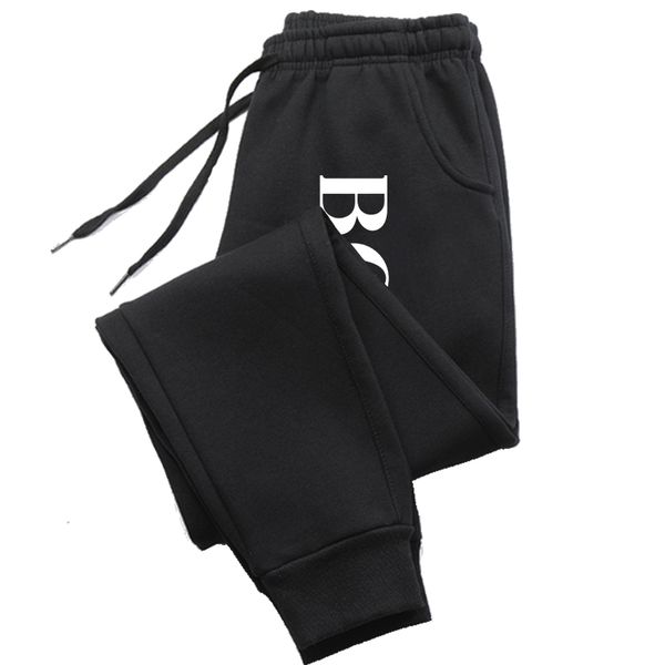 Pantalons pour hommes Pantalons de survêtement de marque Pantalons de survêtement à taille élastique avec poches Pantalons de jogging en molleton pour hommes Vêtements d'hiver pour femmes