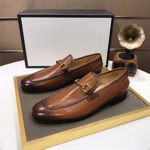 2022 Mannen Strass Designer Jurk Schoen Luxe Italiaanse Stijl Mode Mannen Formele Schoenen Nachtclub Bruiloft Jurken Formele Loafers