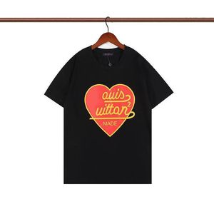 2022 Camisetas de diseñador para hombre Camisetas de manga corta Ropa de lujo Camiseta de ocio de verano Abrigos impresos transpirables Ropa de alta calidad al por mayor