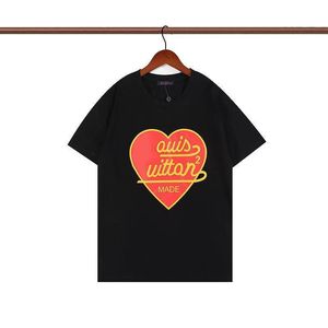 2022 Heren T-shirts designer Tees korte mouwen luxe kleding zomer vrije tijd Hemd ademend bedrukte jassen hoogwaardige kleding groothandel