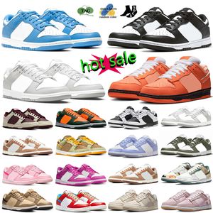 Hardloopschoenen Panda heren sneakers triple pink Orange Lobster Grey Fog Syracuse Team Green University Blue walking jogging lage sportschoenen maat 36-47