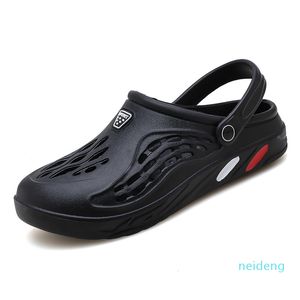 2022 Mannen Dames Dia's Gat Schoenen Rubber Sandalen Slippers Geschikt zwart Blauw Rood Foam Runner Beach Indoor Soft Bottom Platform Sport Tra