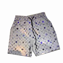 2022 Shorts actifs pour hommes Motif de mode Pantalons de survêtement Running Drawstring Trackpants Été Nouveaux Shorts 2021 Haute Qualité 4 Couleurs Taille Asiatique