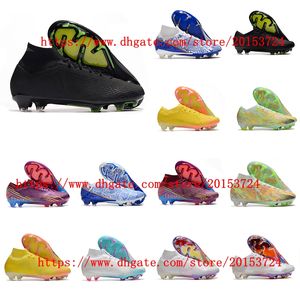 2022 hommes garçons chaussures de football Zoomes Mercurial Superfly IX Elite FG crampons botas de futbol chaussures de football femmes laday baskets taille d'entraînement 35-45