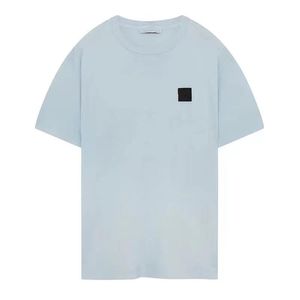 2022 MENS KLEDING TEES POLOS T -shirts Summer Eenvoudig icoon Zomer nieuwste hoogwaardige katoenontwerper T -shirt Casual Solid Color Men Fashion Top