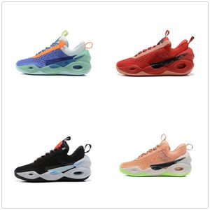2022 Mens Cosmic Unity Basketball Shoes Kids Dames James Lebron 19 Sneakers Royal Blue Game Black Red Cool Gray White