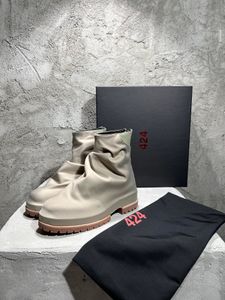 2022 Herenontwerper Hoogwaardige stoffen laarzen schoenen - Great Mens Beautiful Boots EU -maat 38-45