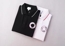 2022 Diseñador para hombre Polos Marca Pequeño Caballo Cocodrilo Bordado Ropa Hombres Tela Letra Polo Camiseta O Cuello Casual Camiseta # 0013