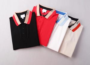 2022 Heren Designer Polo Merk Kleine Paard Krokodil Borduren Kleding Mannen Stof Brief Polo T-shirt O Kraag Casual T-shirt #0015