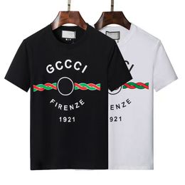 2022 Mens T Shirt Designer Pour Hommes Casual Femme Chemises Rue Femmes Vêtements Ras Du Cou À Manches Courtes Tees 2 Couleur Homme tshirt Top Qualité Taille Asiatique