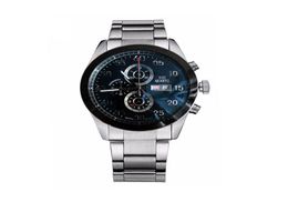 2022 MENSES MONTRES JAPON Quartz VK Mouvement Date automatique Date de cadran masculine Design Man Sports Fitness Wrist Watch F1 0074333630