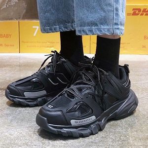 2022 Hommes Femmes Casual Chaussures Track 3.0 Baskets de luxe Br et Designer Baskets Triple S Plate-forme en cuir Sneaker Ice Rose Bleu Blanc Orange Noir Sneaker j1