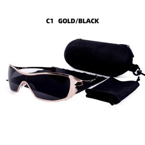 2022 Cadre métallique Lunettes de soleil polarisées Femmes Hommes extérieurs Sport Drive conjointe Lens de haute qualité Brand de luxe masculin Hollow Out Sun Grasses