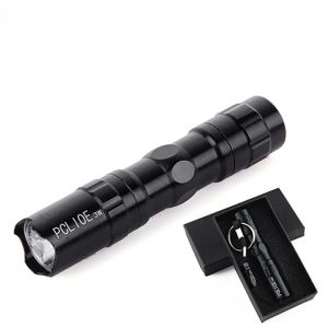 2022 Mini LED Lampe de poche étanche étanche Ultra Bright Lanterna LED TORCH AA Batterie puissante LED pour la chasse au camping, pêche