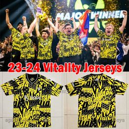 2023 Team Vitality Jerseys CSGo Finals 22 23 Major Zywoo Haru Alphari Carzzy Labrov Magisk Dupreeh Kyojin Misutaaa Apex -fans Shirts