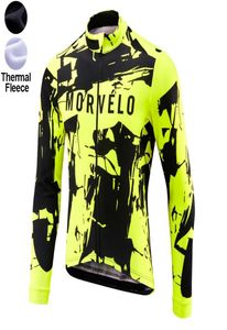 2022 Morvelo Pro Team Fleece Fleep Veste à vélo de vent Veste éolien Thermal Mtb Mabille de vélo pour hommes
