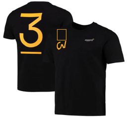 2022 Motorsport-T-Shirt Neue Saison 1 Fahrer-Rennanzug Kurzarm Custom Same Style Racing-Fans Übergroß Tshir1975632