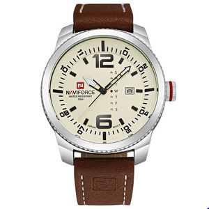 2022 NAVIFORCE Reloj 9063 Moda Marca Fecha Relojes de cuarzo Hombres Muñeca Casual Militar Impermeable Deportes Reloj de pulsera Relogio Masculino