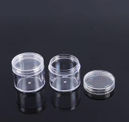 Tarro de crema vacío transparente de 10g, bote de crema transparente de 10ml, envase de embalaje cosmético de 10cc, novedad de 2022