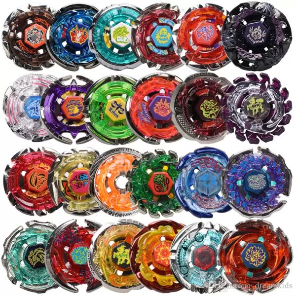 2022 Nuevos 24 paquetes de constelación de estilo Beyblade Metal Fusion sin lanzador juguetes clásicos para niños Set Spinning Top Fighting Gyro regalo