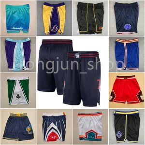 2022 Nouveau 75e anniversaire Diamond Basketball Shorts Top Qualité Blanc Noir Violet Bleu Jaune Vert Sport Shorts Homme Taille S-XXL