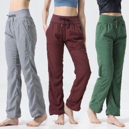 2022 Nouvel align LU-07 Lega de yoga féminin pantalon pantalon de fitness élastique haut de forme.