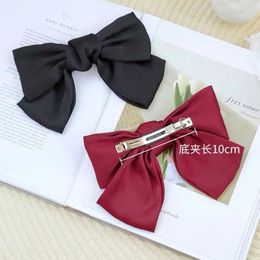 2022 NUEVA LLEGA Big Bows Tanding Fabric Bands Elásticos para el cabello Mujeres Accesorios para el cabello de las chicas Fashion Corea Hair Ventors