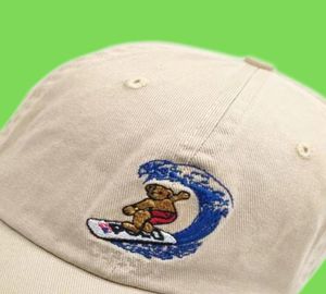 2022 Nieuwe aankomst Bot gebogen Visor Casquette Baseball Cap Women Gorras Snapback Caps Bear Dad Polo Hats For Men Hip Hop8043724