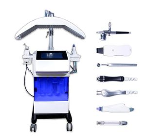 2022 Nieuwe Collectie Hydra Facial met LED Licht Hydro Zuurstof Jet Microdermabrasie Equepment Huid Diepe Reiniging RF Scrubber Face Lift WrIrel Removal Machine