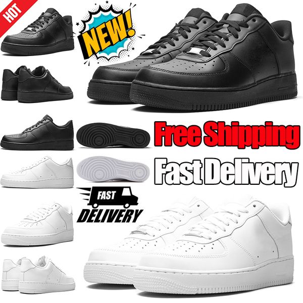 Nike airfoce 1 air force one air forces af1  Zapatillas de deporte para hombre Zapatillas deportivas al aire libre Blanco Negro Amarillo Volt