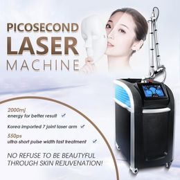 2023 nouvelle arrivée Pico Laser Picosecond Machine lasers médicaux professionnels Élimination de la pigmentation des taches d'acné 755nm Lazer Beauty Equipment