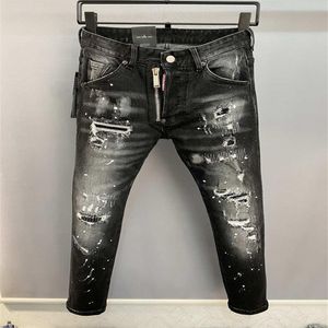 2022 Nouveautés D2 Mens Designer De Luxe Denim Jeans Trous Pantalon Dsquare Jeans COOLGUY Biker Pantalon Vêtements Pour Hommes 2 # 9856 Dsquar344c