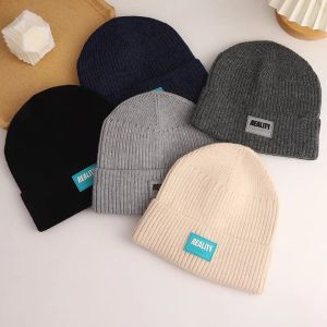 Chapeaux tricotés à la mode pour hommes et femmes adultes, cinq yeux chauds, nouvelle collection automne et hiver 2022