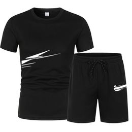 2023 Nouveau survêtement de basket-ball Set Hommes T-shirt Shorts Ensembles Summer Sportswear Jogging Pantalon Streetwear Tops Tshirt Suit chemise de designer