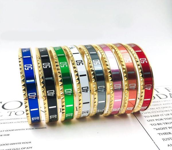 2022 NOUVEAU BC BAND BANDER STANDARD BRACELET DIGITAL MEN039S ET FEMMES039S SCAL WATER WATH GHOST RETRO 18K GOLDPlad ST6610571