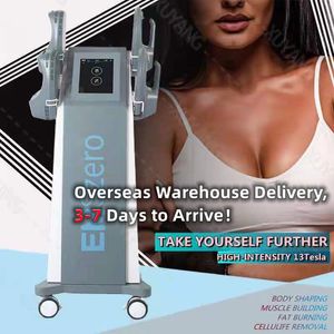 2024 New Beauty Items HIEMT Neo dls-Emslim RF Body sculpting machine electromagnetic Building Muscle 13 Tesla HI-EMT Emszero with 4 pcs Handles with Pelvic Pads