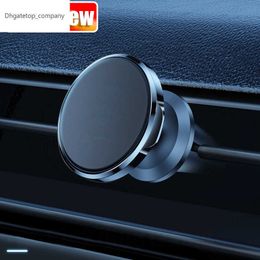 2022 Nieuwe auto magnetische mobiele telefoon houder metaallegering rotatie rotatie mobiele telefoonstandaard Standstand Mount Auto voor iPhone Xiaomi GPS Stand