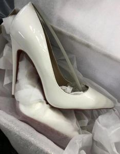 Chaussures de noël à talons hauts pour femmes, escarpins Sexy à bout pointu de 8cm, 10cm et 12cm, livrés en boîte, sacs anti-poussière, chaussures de mariage, nouvelle collection 2022