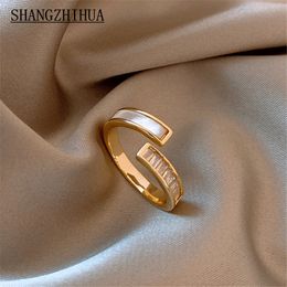 2022 nouveaux anneaux réglables classiques bijoux de mode coréens pour les femmes fête luxe doigt accessoire cadeau