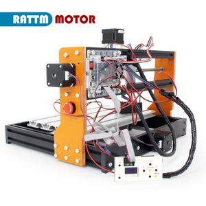 2022 NUEVO CNC 3018 Máquina de enrutador láser Pro DIY MINI MÁQUINA 3 AXIS PCB ENGRADOR DE MADERA PVC + STOPTER DE EMERGENCIA + INTERRUPTOR DE LIMITO