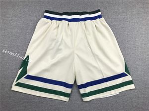 2022 New Cream City Men's's Team Basketball Short Fan's Ice Cream Color City Version Sport Shorts cousés Pantalon pop han